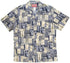 Tapa Tiki Ukulele Men's Hawaiian Shirt